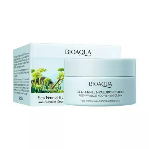 کرم کاسه ای صورت رازیانه دریایی و هیالورونیک اسید بیوآکوا