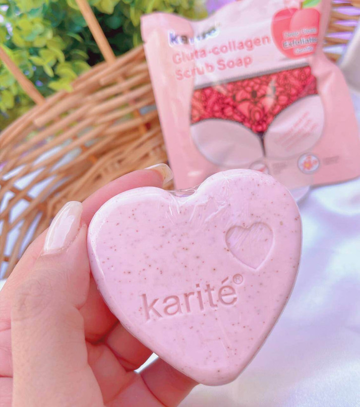 صابون اسکراب کلاژن قلبی کاریته