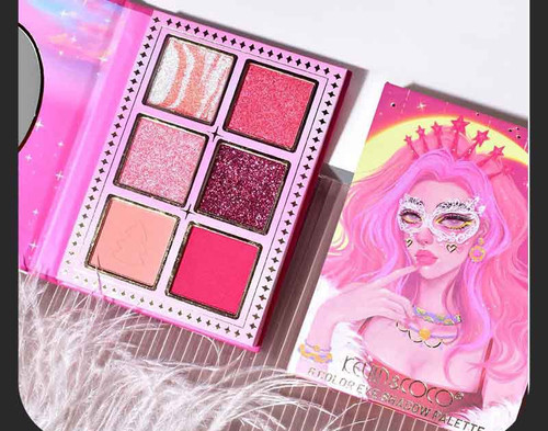 پالت سایه و هایلایتر طرح دختر کوین اند کوکو