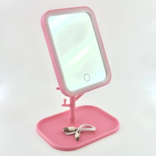 آیینه آرایشی رومیزی ال ای دی دار